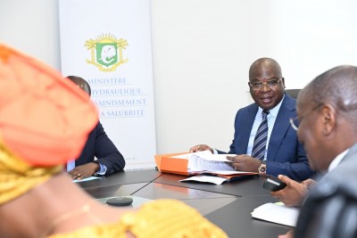 Côte d'Ivoire : Le Ministre de l'Hydraulique Amédé Kouakou et les acteurs du secteur font  un point approfondi sur les enjeux liés à l'accès à l'eau potable
