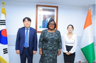 Côte d'Ivoire : Modernisation de l'Administration, le projet de digitalisation de la Fonction Publique et de l'ENA  entre dans sa phase opérationnelle avec l'appui de la Corée du Sud