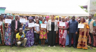 Côte d'Ivoire : Amangoua-Koi, Biafra, Cocody, Myss Belmonde Dogo savoure la success story des bénéficiaires des Filets sociaux productifs