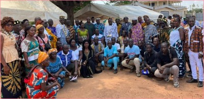 Côte d'Ivoire : Gbêkê, à Kouassiblekro, Louis Kouakou Habonouan fait de la cohésion sociale le socle du développement local