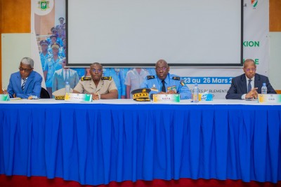 Côte d'Ivoire : Séminaire de la DGPN à Yakro, les résultats permettront d'améliorer davantage les conditions de vie des personnels de la Police Nationale