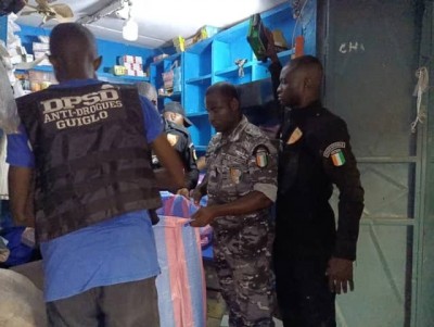 Côte d'Ivoire : Duékoué, la police en guerre contre la drogue et les Médicaments de Qualité Inférieure Falsifiées