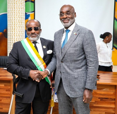 Côte d'Ivoire : Nommé  Consul honoraire des États-Unis et du Mexique,  Jean-Marc Yacé transmet ses attributs de Député à son suppléant Ange Dagaret Dassaud