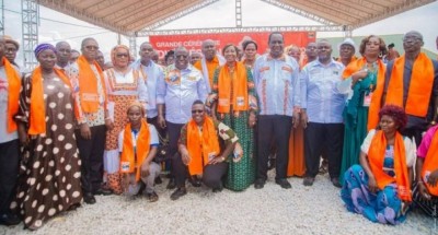 Côte d'Ivoire : M'Batto, Coup dur pour le PPA-CI, M'Batto bascule, le député-maire Kangah et plusieurs cadres rejoignent le RHDP
