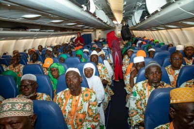 Côte d'Ivoire : Hadj 2026, le premier contingent musulman s'est envolé pour la Mecque