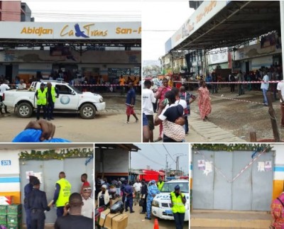 Côte d'Ivoire : Fermeture des gares de transports  à Yopougon-rue princesses, explications