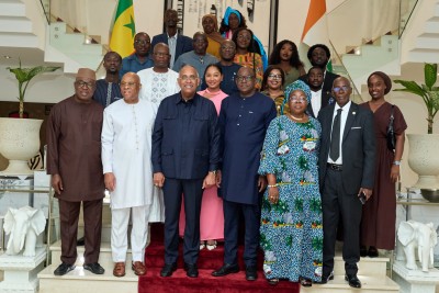 Côte d'Ivoire : Dakar, Patrick Achi galvanise la diaspora ivoirienne et salue la vision d'Alassane Ouattara