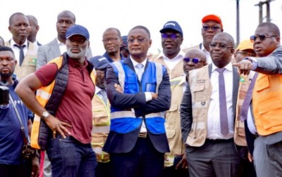 Côte d'Ivoire : Drame suite à des inondations  à Bingerville, des ministres en visite sur les lieux pour comprendre les causes et  prendre les mesures nécessaires