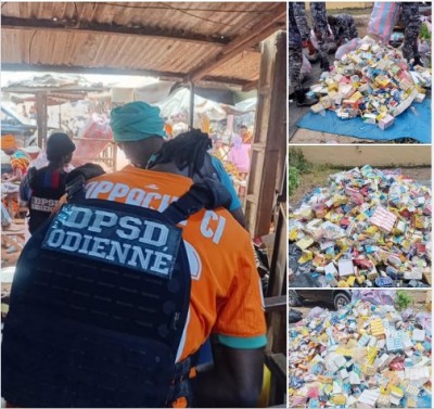 Côte d'Ivoire : Nord, plus de 02 tonnes de « faux »médicaments saisis, valeur estimée à 6, 9 millions ; une présumée vendeuse de drogue interpellée