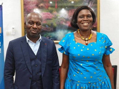 Côte d'Ivoire : Entre reconnaissance et conseils, Jean-Louis Moulot reçu par Simone Ehivet Gbagbo après son entrée au gouvernement