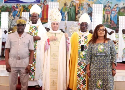 Côte d'Ivoire : Gagnoa fête ses 100 ans de foi, un musulman honoré, 2 prêtres ordonnés, le Vatican présent