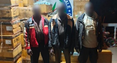 Côte d'Ivoire : Korhogo, deux tonnes de médicaments prohibés saisis par la Gendarmerie, 03  individus interpellés