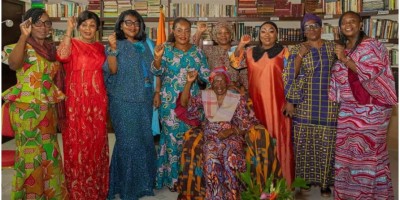 Côte d'Ivoire : Les femmes du RHDP s'enquièrent de l'état de santé de leur marraine statutaire, Henriette Dagri-Diabaté