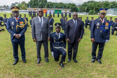 Côte d'Ivoire : Baptême de la 57ᵉ promotion des Élèves Officiers, le VPR Tiémoko Meyliet Koné les exhorte à servir la Nation avec loyauté