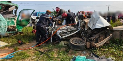Côte d'Ivoire : Grand-Bassam, 04 morts suite à une violente collision entre personnel et un camion