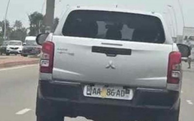 Côte d'Ivoire : Véhicule de la GESTOCI circulant avec une plaque masquée, la société annonce une sanction contre son conducteur