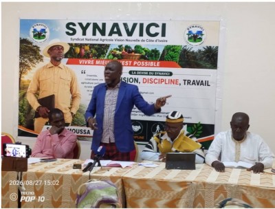 Côte d'Ivoire : Stock résiduel du Cacao, le SYNAVICI disculpe le Ministère et le Conseil, exige un audit du Collège des producteurs avant la nouvelle campagne