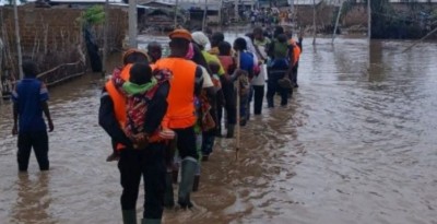 Côte d'Ivoire : Inondations dans le Guémon, des ménages touchés et maisons affectées
