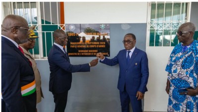 Côte d'Ivoire : Inauguration de la Sous-préfecture de Maféré (Sud-Comoé) et de remise des clés de la résidence réhabilitée du Sous-préfet