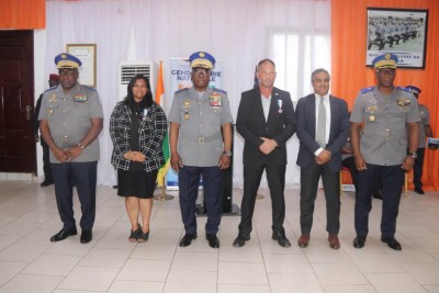 Côte d'Ivoire-USA : Lutte contre le terrorisme, le mérite de deux américains reconnus par la Gendarmerie Nationale