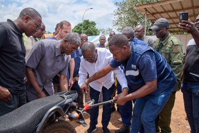 Côte d'Ivoire : Fluidité et sécurité routière, le gouvernement lance une vaste opération d'immatriculation des motos à partir du 1er octobre
