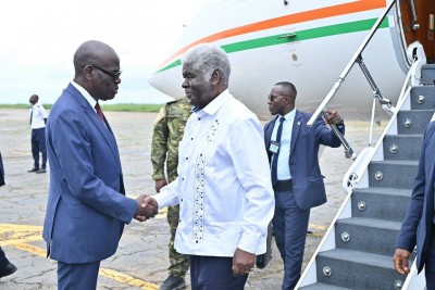 Côte d'Ivoire-Guinée : Le PM Beugré Mambé représente le chef de l'Etat à la fête de l'Indépendance de Guinée