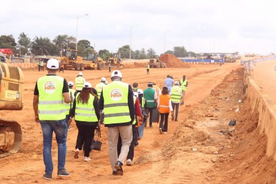Côte d'Ivoire : Travaux du BRT, réduction dimanche à 22 h de la circulation sur la section rond-point gare SOTRA-Échangeur Rivera II