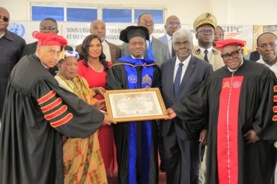 Côte d'Ivoire : L'Honorable Chef Nangui Thomas Magès, Chef de Songon-dagbé élevé au rang de Docteur Honoris Causa