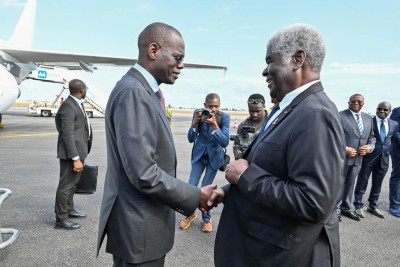 Côte d'Ivoire-Sénégal : Ahmadou Al Aminou Lô à Abidjan pour consolider les liens de coopération