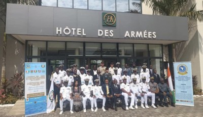 Côte d'Ivoire : Sécurité Maritime, les Chefs d'Etat-major et commandants des gardes côtes du Golfe de Guinée veulent passer d'une coopération de principe à celle d'actions