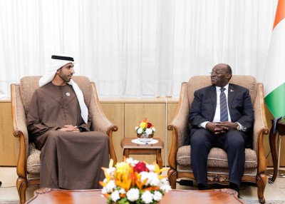 Côte d'Ivoire : Tiémoko Meyliet Koné échange avec un Ministre Emirati sur le renforcement de la coopération économique et commerciale