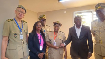 Côte d'Ivoire : Aéroport d'Abidjan, une nouvelle guérite pour la Douane à usage de poste de contrôle des flux de marchandises