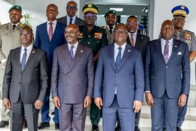Côte d'Ivoire-RDC :  Abidjan et Kinshasa renforcent leur coopération en matière de défense et de sécurité