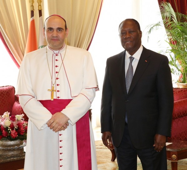 Côte d'Ivoire : Fin de mission pour le Nonce apostolique, Monseigneur Paolo Borgia