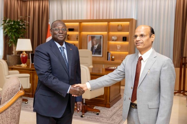 Côte d'Ivoire : Les ambassadeurs d'Inde et des USA chez le VPR Tiémoko Koné