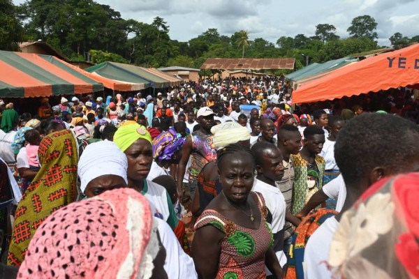 Côte d'Ivoire : M'Bahiakro, le peuple N'Gain reconnaissant au président Ouattara pour le développement apporté à Bonguera