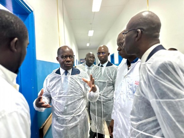 Côte d'Ivoire : Le ministre Pierre Dimba satisfait des travaux de rénovation de l'Hôpital Général de San Pedro