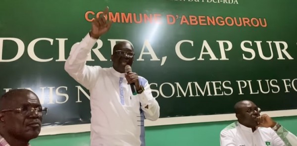 Côte d'Ivoire : Bagarre entre les cadres du PDCI à Abengourou, le Député Bredou Athanase donne sa version des faits