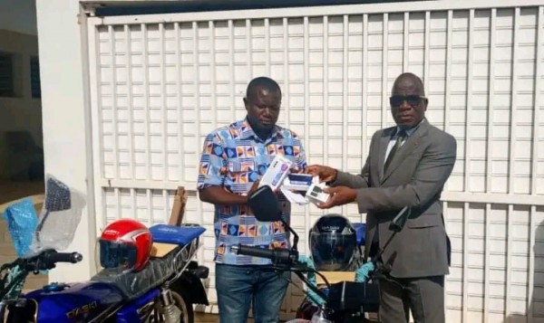 Côte d'Ivoire : Diabo, visant 5000 militants RHDP dans sa zone, Assahoré offre des motos pour booster l'opération e-militant
