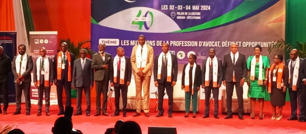 Côte d'Ivoire : Le Bâtonnier Claude Mentenon aux Jeunes Avocats : « C'est en soufflant ensemble sur le feu que nous ferons grandir la flamme du barreau ivoirien »