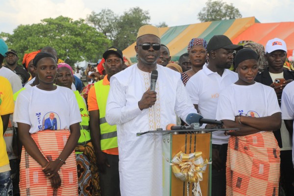 Côte d'Ivoire : Worodougou, l'honorable Koné Aboubacar Sidiki célébré après une victoire écrasante du RHDP, un appel à la mobilisation pour les législatives