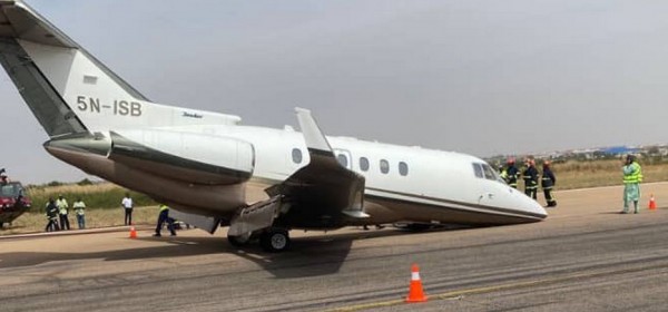 Nigeria :  Un jet frôle un crash à Kano, les 11 passagers sont sains et saufs