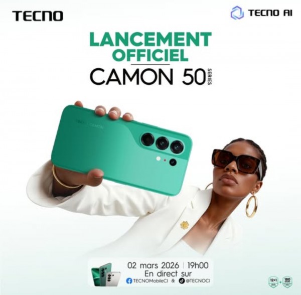 Côte d'Ivoire : TECNO MOBILE : L'année démarre bien avec de GRANDES INNOVATIONS dans la gamm...