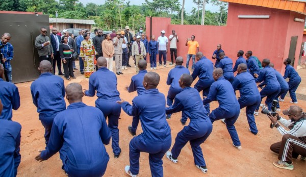 Côte d'Ivoire : Adzopé, la Ministre congolaise de la Jeunesse séduite par le modèle ivoirien...