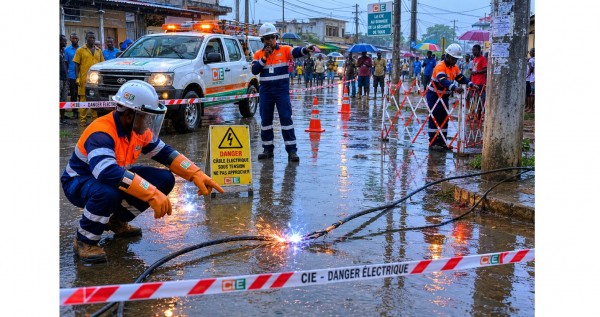 Côte d'Ivoire : Perturbations réseau électrique haute tension de Dabou