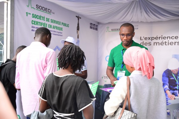 Côte d'Ivoire : Métiers de l'eau, stages et emplois : la SODECI à l'écoute des candidats à C...