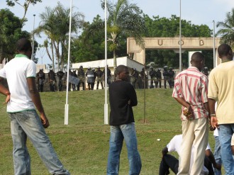 Gabon : lÂ’U.O.B. un  champ de bataille !