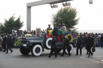 L'arrivée au Gabon de la dépouille d'Omar Bongo Ondimba