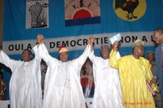 Les leaders G et F exigent la libération du maire de Dangbo