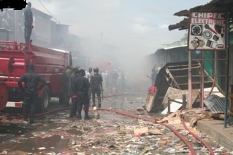 Le  feu embrase  le « black market »